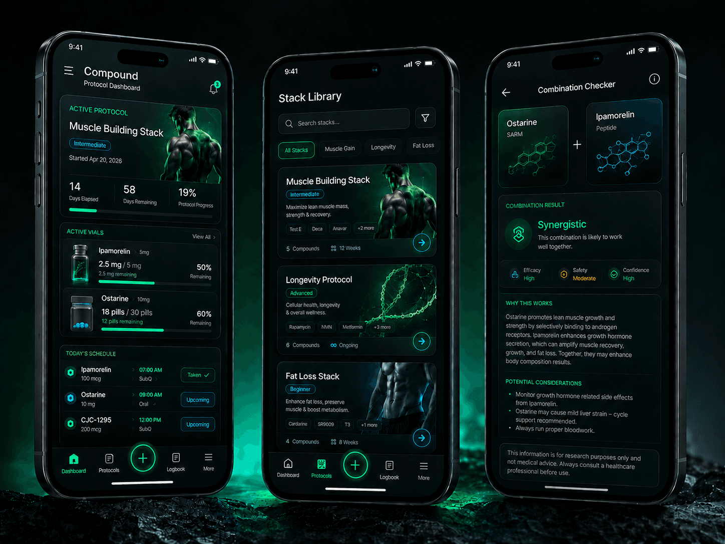 Compound App Mockup